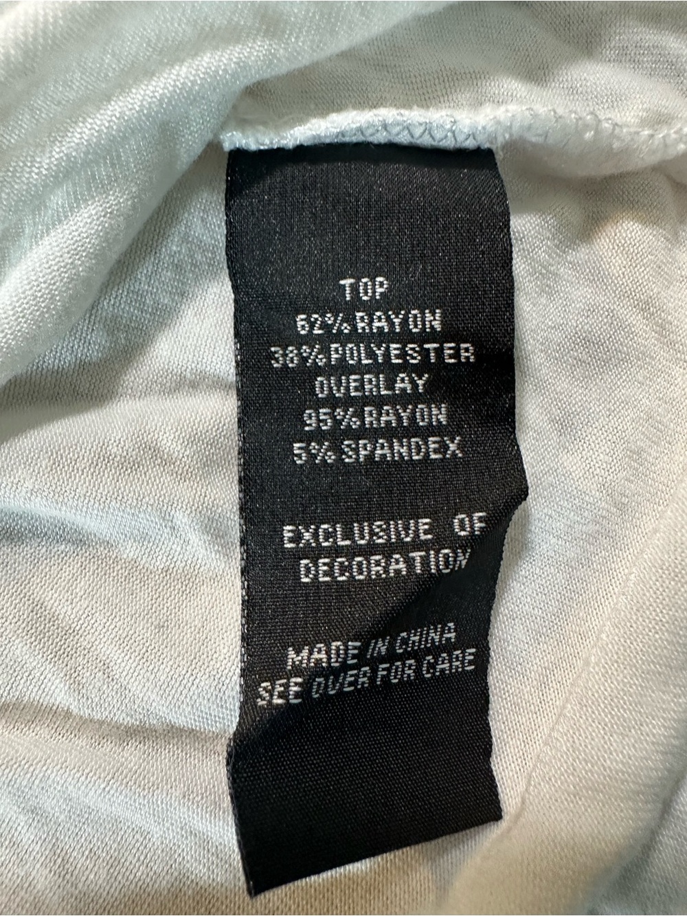 AB Studio White Crochet Lace Poncho Top Flutter Sleeve Boho Size Large - Picture 6 of 9